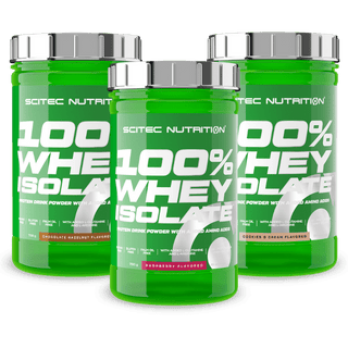 100% WHEY ISOLATE BUNDLE (3x 700g)