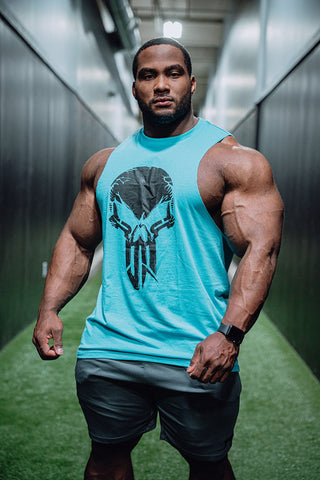 PREP MODE HULK CUT TEE (AQUA)