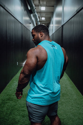 PREP MODE HULK CUT TEE (AQUA)