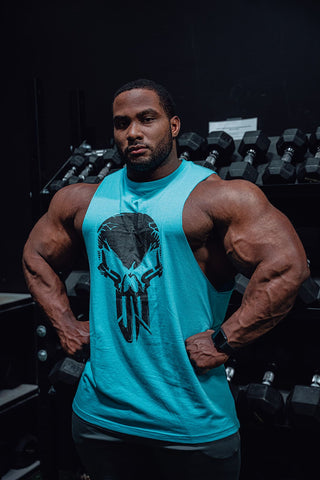 PREP MODE HULK CUT TEE (AQUA)