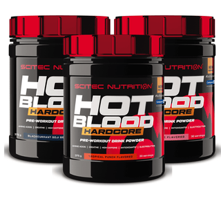 Hot blood Hardcore Bundle (3x 375g)