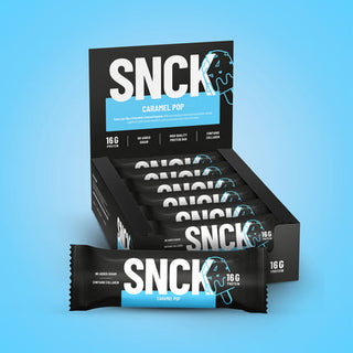 SNCK Protein Bar Caramel Pop - 10x55g