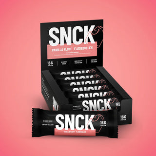 SNCK Protein Bar Vanilla Fluff - 10x55g