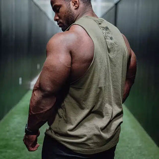 RHINO POWER HULK CUT TEE (ARMY)