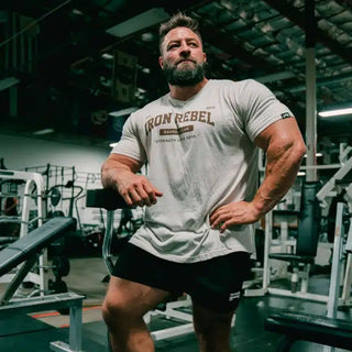 Barbell Club Tee (Khaki)