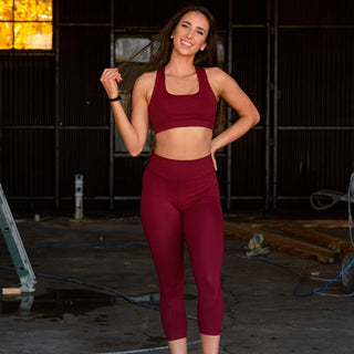 Cross sports bra