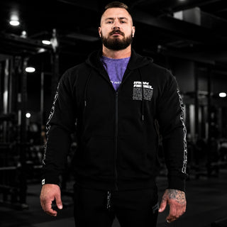Progress Zip Hoodie (Black)
