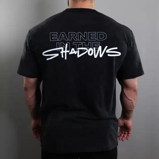 Shadows Oversized Tee (Black)