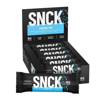 SNCK Protein Bar Caramel Pop - 10x55g